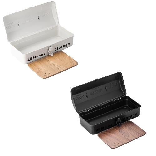 CAFEDE KONA 百川箱(戶外露營收納箱)附胡桃木板