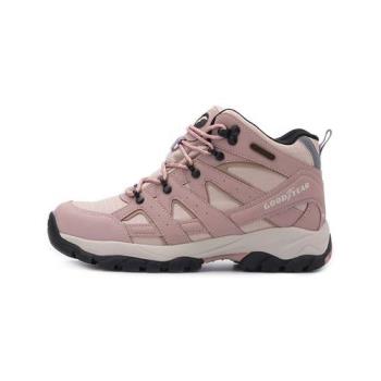 GOODYEAR 高筒動態防潑水戶外鞋 粉 GAWO42513 女鞋 鞋全家福