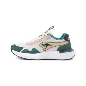 KANGAROOS LEGACY 經典復古跑鞋 白綠 KM41605 男鞋 鞋全家福