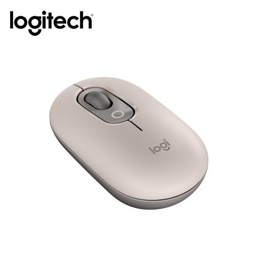 【Logitech 羅技】POP Mouse 無線藍芽滑鼠/ 迷霧灰