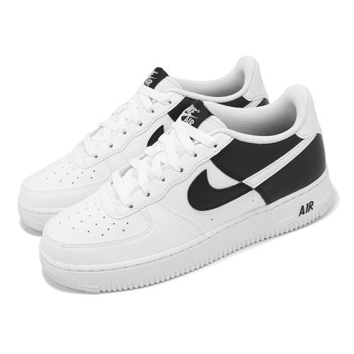 Nike 休閒鞋 Air Force 1 NN GS 大童 女鞋 白 黑 陰陽 AF1 HF9096-100
