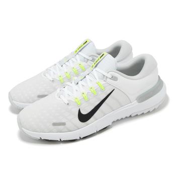 Nike 高爾夫球鞋 Free Golf NN 男鞋 寬楦 白 黑 綠 防潑水 抓地 運動鞋 FQ7875-101