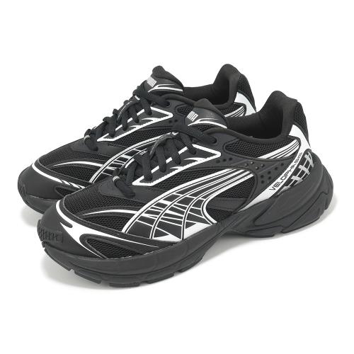 Puma 休閒鞋 Velophasis Always On 男鞋 女鞋 黑 銀 拼接 復古 千禧跑鞋 39590802