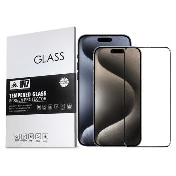 IN7 iPhone 16/16 Plus/16 Pro/16 Pro Max 高透光2.5D滿版鋼化玻璃貼