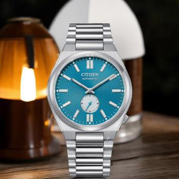 CITIZEN 星辰錶 TSUYOSA 小秒針 藍寶石鏡面 機械錶 男錶-NK5010-51L