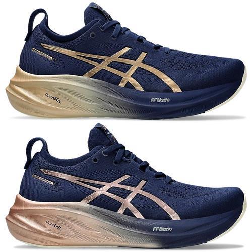 Asics 慢跑鞋 男鞋 女鞋 GEL-NIMBUS 26 白金款【運動世界】1011B946-400/1012B740-400