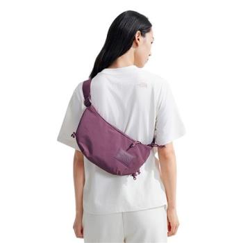 The North Face 北面 單肩包 側揹包 雙向拉鍊 紫【運動世界】NF0A81DS1NI