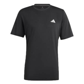 Adidas 短袖上衣 男裝 排汗 黑【運動世界】IC7413