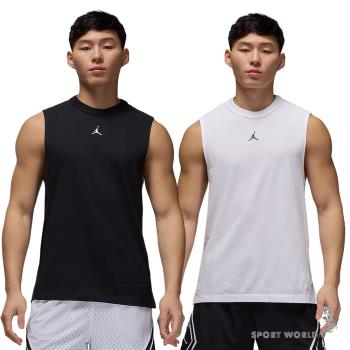 Nike 無袖背心 男裝 排汗 喬丹 黑/白【運動世界】FN5857-010/FN5857-100