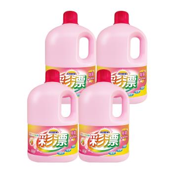 妙管家 彩色漂白水2600gx4瓶-玫瑰花香