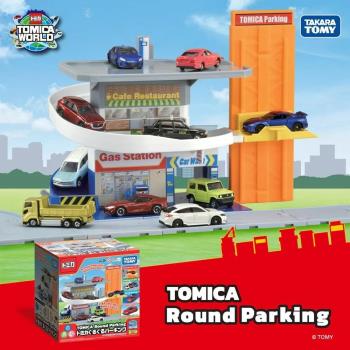 TOMICA 旋轉停車塔 (附小車) TW91627 公司貨TAKARA TOMY