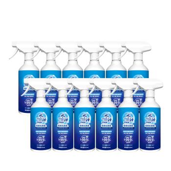 【旺旺水神】水神居家抗菌液500mL x12入 箱購組