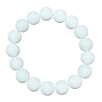 喨喨飾品】雪白柔和白瑪瑙手鍊A807|瑪瑙|ETMall東森購物網
