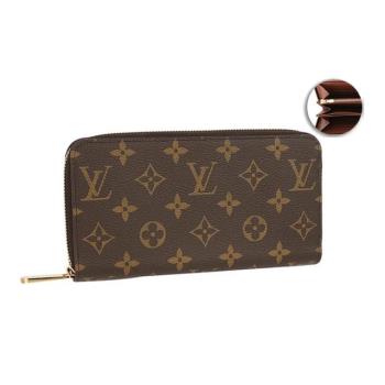 LOUIS VUITTON 路易威登 M42616 女用經典款拉鍊錢包