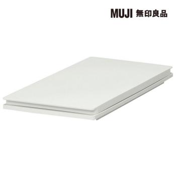 PP上蓋可選式垃圾桶用蓋/縱開式【MUJI 無印良品】