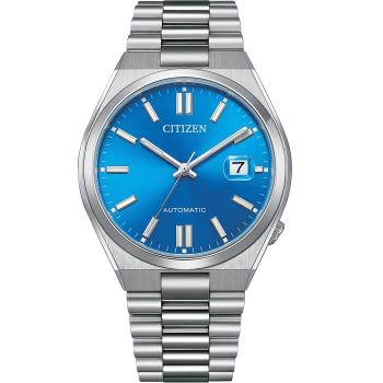 CITIZEN 星辰 X PANTONE 亞洲限定聯名款 綻放藍 機械錶 NJ0158-89L/40mm