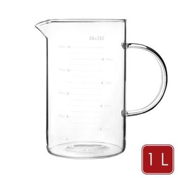 《ibili》Kristall耐熱玻璃量杯(1L) | 耐熱 刻度量杯