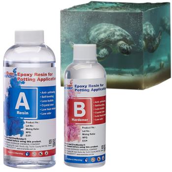 愛幫達 EverBonder - 中瓶裝 環氧樹脂AB膠 滴膠 硬膠 奧根膠 水晶滴膠 標本膠 - MD-EP