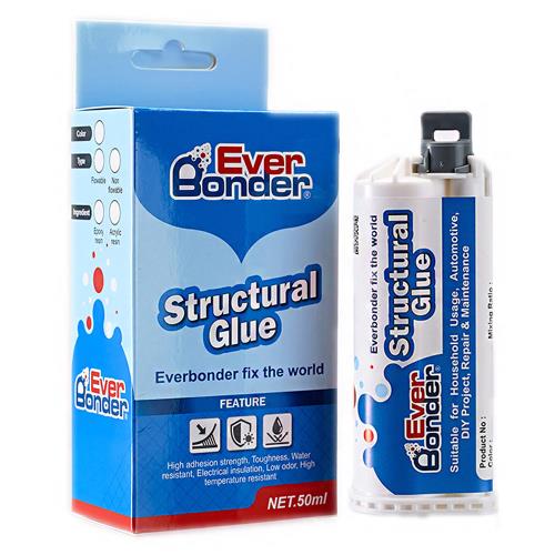 愛幫達 EverBonder -50ml 塑膠黏著劑 玩具 模型 塑膠 黏著劑 強力膠 快乾  PP PE PA 修復 - MD-AB