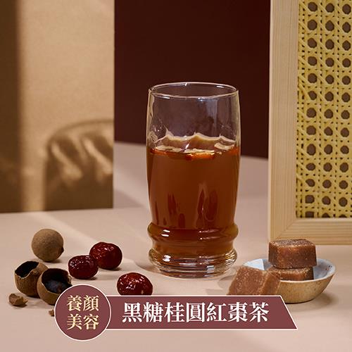 【蜜思朵】黑糖桂圓紅棗茶(17gx18入/袋)｜黑糖茶磚