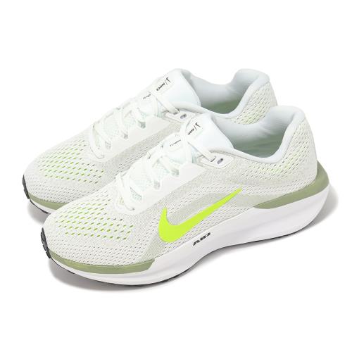 Nike 慢跑鞋 Wmns Air Winflo 11 女鞋 綠 白 緩衝 氣墊 運動鞋 FJ9510-102