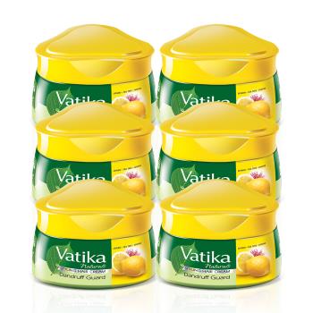 【杜拜DABUR】VATIKA檸檬茶樹清爽平衡護髮霜140ml(6入組)
