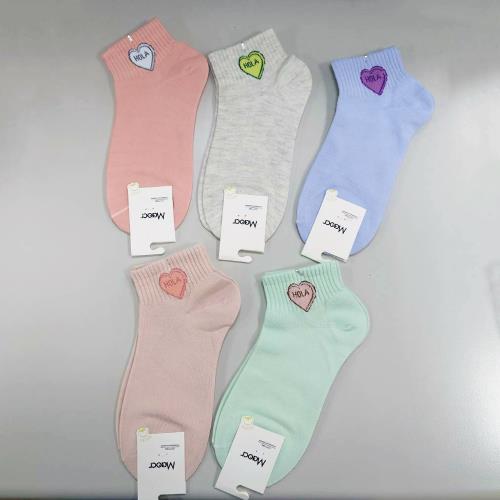 imaco HOLA愛心日系棉質短襪