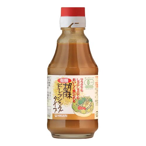 【自然思維】HIKARI 有機和風胡麻醬（五辛素）225ml