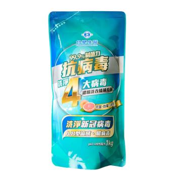 《臺塑生醫》BioLead抗病毒濃縮洗衣精補充包1kg