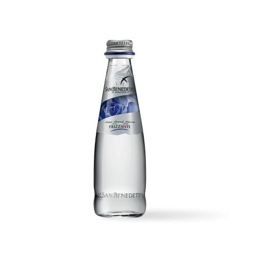 San Benedetto 聖碧濤 義大利氣泡礦泉水250mlx24入/箱(氣泡礦泉水/玻璃瓶)