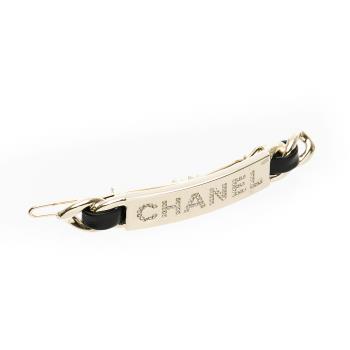 CHANEL 金色髮夾