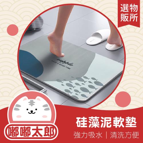 【嘟嘟太郎】買二送二硅藻泥軟墊
