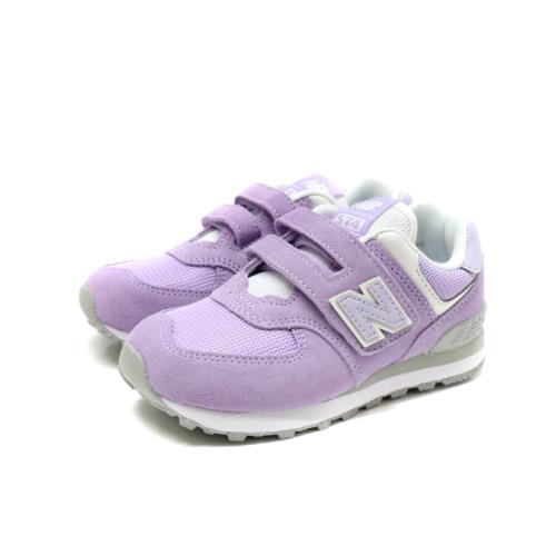 New Balance 574 運動鞋 魔鬼氈 粉紫色 中童 童鞋 PV574ESL no168