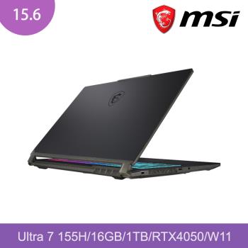 MSI微星 Cyborg 15 AI A1VEK-015TW(Ultra 7 155H/16GB/1TB/RTX4050/W11) 15.6吋AI筆電