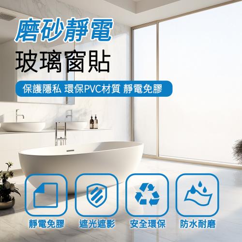 Echain Tech 客製化 無膠靜電吸附玻璃貼 / 寬幅45cm / 每單位10cm / 共8款