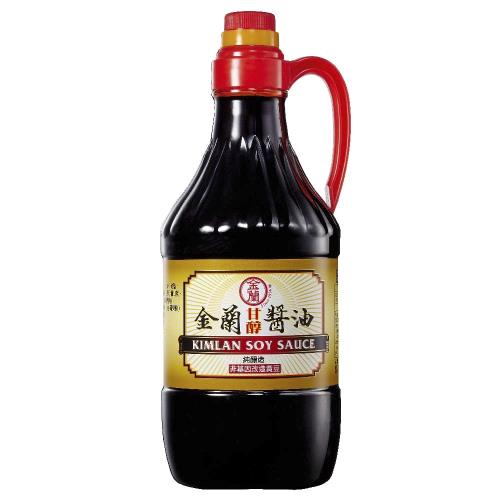【金蘭食品】甘醇醬油1500ml/瓶*3瓶