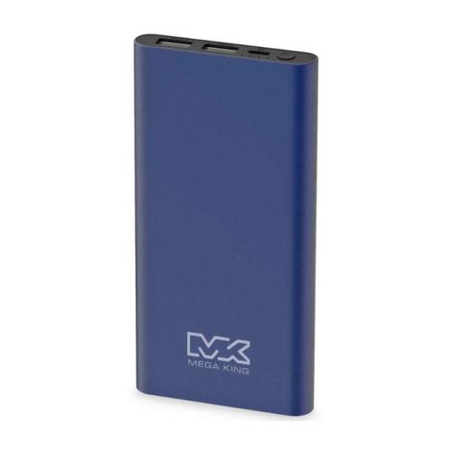 【MEGA KING】10000mAh 鋁合金行動電源 鋁合金 快充 孔雀藍