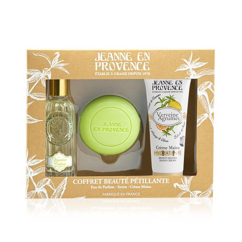  [Arthes] Jeanne en Provence系列 檸檬馬鞭草禮盒組 淡香精60ML+護手霜75ML+香氛皂100G (原廠公司貨)