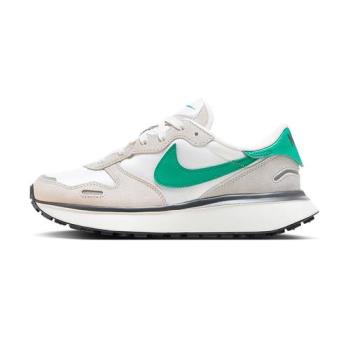 Nike Phoenix Waffle 女 灰白綠 氣墊 緩震 跑鞋 麂皮 休閒鞋 FD2196-103