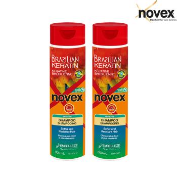 【novex娜美拉】巴西角蛋白洗髮乳300ml x2入