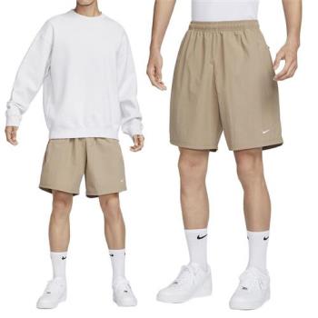 Nike LAB Solo Shorts 男款 卡其色 防潑水 寬鬆 抽繩 褲子短褲 DX0750-247