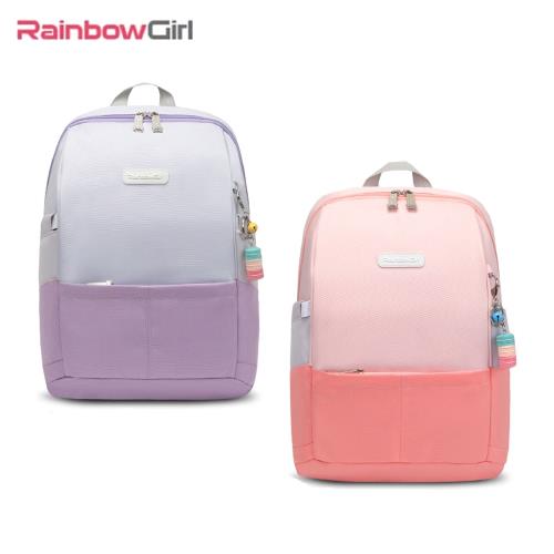 RainbowGirl - 兒童專利18L 750g輕量減壓護脊斜角書包