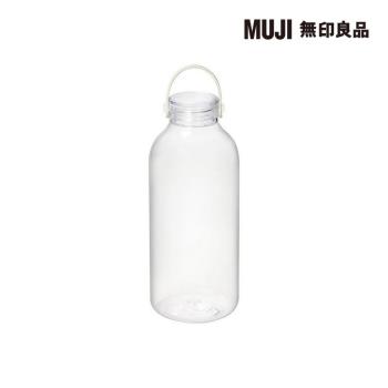 攜帶式透明水壺/附提把/1100ml【MUJI 無印良品】