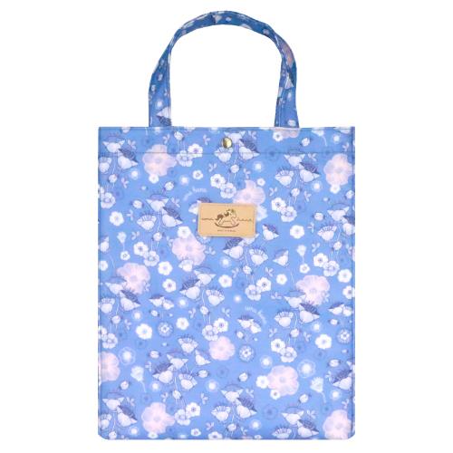 【uma hana】花霧秘境上班上課多用途防水A4手提袋(公事袋/文件袋/補習袋/萬用袋)