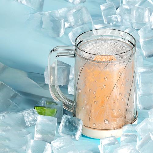 【Reddot 紅點生活】雙層保冰飲料啤酒冰鎮杯-360ml(涼爽持續保冰不走味)