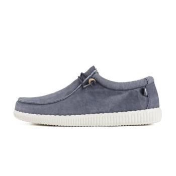 Pitas WP150 WALLABI WASHED (男) 超輕量懶人鞋-海峽灰藍