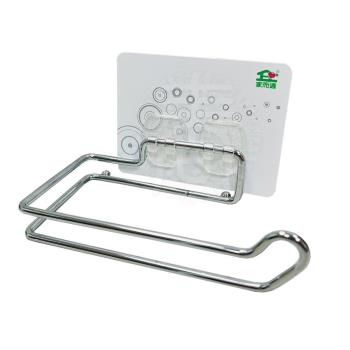 【愛家捷】 家而適 捲筒衛生紙架2入 無痕浴室收納架 不留殘膠 適用免鑽孔鑽洞牆壁快速安裝