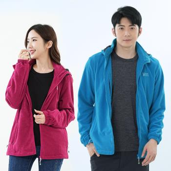 【遊遍天下】 男女款防風刷毛保暖機能外套GJ21004 (M-3L) 多色