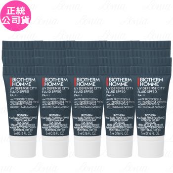 BIOTHERM碧兒泉 男仕極限輕質UV防護乳SPF50/PA+++(5ml)*20(公司貨)