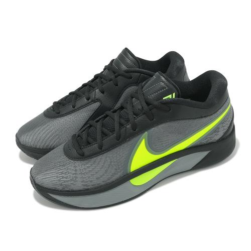 Nike 籃球鞋Giannis Freak 6 EP Naija 男鞋黑灰螢光綠字母哥氣墊FJ7807 